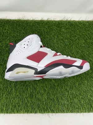SIZE 11 - Nike Air Jordan 6 Retro OG Mid Carmine White Red Black Right Shoe Only - Image 1 of 4