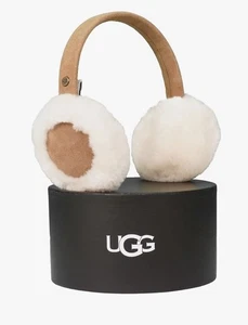 Brand New Ugg Women's Earmuff Sheepskin Chestnut-Water Resistant One Size $98 - Picture 1 of 11