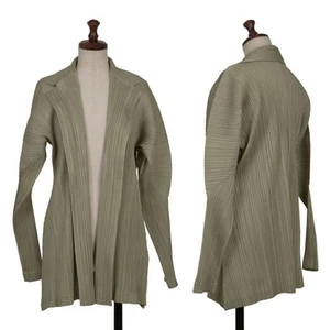 PLEATS PLEASE Buttonless Jacket Size 3(K-155110) - Picture 1 of 12