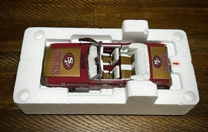 San Francisco 49ers Danbury Mint 1966 Ford Mustang W/ Box & C.O.A. Title - Picture 1 of 15