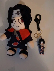 Itachi Uchiha Naruto 10" Stuffed Anime Plush & Keychain (Lot Of 2) - Picture 1 of 5