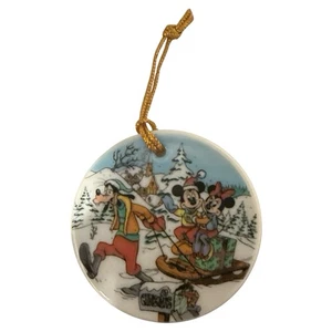 Colección Disney Navidad 1989 The Sleigh Ride Ornamento - Imagen 1 de 2
