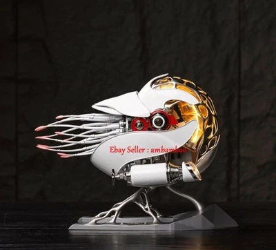 Joy Extreme Poseidon Serie 02 Mecánico Nautilus Metal Blanco Arte Adornos Foto 1 de 4