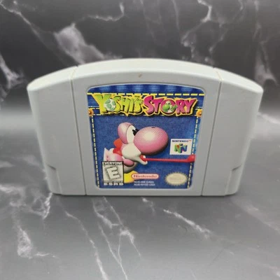 Yoshi's Story (Nintendo 64, 1998) Cleaned / Tested / Authentic - N64 - Image 1 of 4