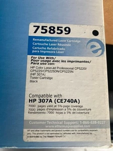 Elite Compatible HP LaserJet 307A CE740A Black Toner NEW Sealed - Picture 1 of 1