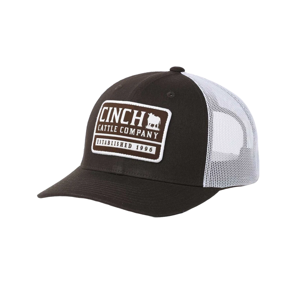 Sombrero de camionero Cinch Cattle Company marrón para hombre MCC0660641 Foto 1 de 1