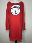 2022 Universal Studios Dr. Seuss Thing 1 Night Gown US Size L/XL