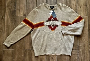 NWT Pendleton Mission Trails Cotton Pullover Sweater XL RF795-74183 - Picture 1 of 4