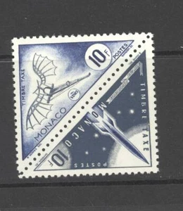 Monaco 1953 SG D488-9 macchina volante e razzo spaziale MNH - Foto 1 di 1