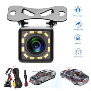 12LED HD Car Rear View Camera 170° Reversing Parking Cam Night Vision Waterproof - Picture 1 of 12