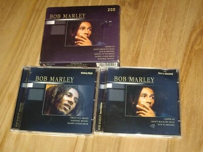BOB MARLEY *OZ 2 x CD SET  ' SUN IS SHINING/RIDING HIGH ' 2006 VGC+ - Image 1 of 3
