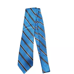 MICHAEL KORS Men's Silk Blend Tie ~ Green ~ Geometric - Picture 1 of 5