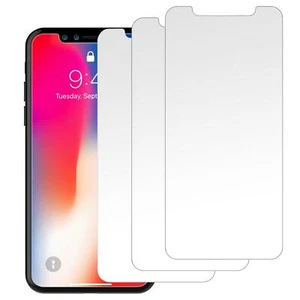 Neuf 100% Authentique Paquet De 3 Clair Verre Trempé Écran Protège Pour IPHONE X - Photo 1 sur 1