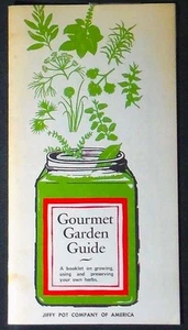 Gourmet-Gartenführer: Eine Broschüre zum Anbau, zur Verwendung und zur Konservierung eigener Kräuter Sehr guter Zustand - Bild 1 von 2