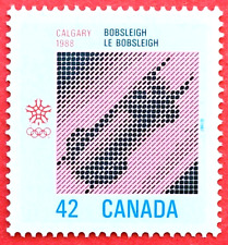 Canada Stamp #1131 "1988 Winter Olympics" single MNH 1987