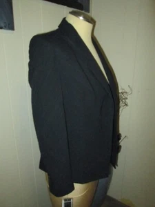 NWT Grace Dane Lewis Petite 2P Long Sleeve Lined Pinstripe Blazer - Picture 1 of 2