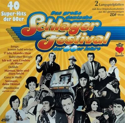 Various - Das Große Deutsche Schlager-Festival Der 60er Jahre [Vinyl LP] - Bild 1 von 2