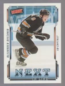 Tarjeta Alexander Ovechkin 2006-07 Upper Deck Victory NEXT IN LINE #NL48 2nd Year - Imagen 1 de 2