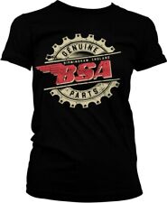 BSA Genuine Parts Girly Tee Damen T-Shirt Black