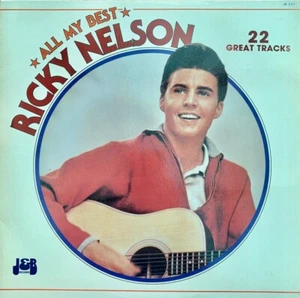 Ricky Nelson - All My Best - 12" Vinyl LP Record 1985 Australia - Picture 1 of 2