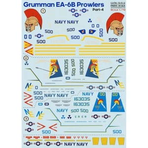 EA-6 Prowler Part 4 DECALS 1:72 Print Scale 72-512 - für Plastikmodellbausatz - Bild 1 von 4