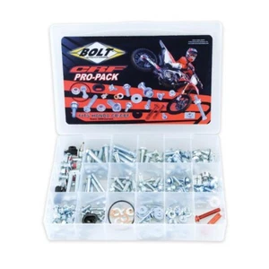 KIT PERNOS HONDA CRF250 2004 - 2021 PRO PACK PERNOS Y SUJETADORES CRF PRO PACK - Imagen 1 de 1
