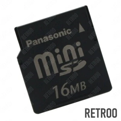 Panasonic Mini-SD 16MB Memory card MiniSD for Mobile/Cellular Phones RP-SS016B - Image 1 of 2