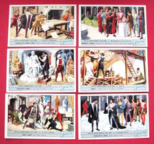 LIEBIG - S1813   F1809 - THE LIFE OF MICHELANGELO - SET OF 6 - 1965 -VG