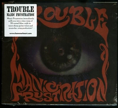Trouble Manic Frustration CD new JEWEL CASE Slipcase 2020 reissue Foto 1 de 2