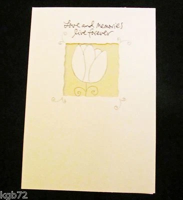 Leanin Tree Sympathy or Funeral Greeting Card Multi Color R108 Memorial - Image 1 of 2