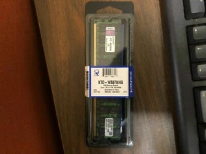 Kingston KTD-WS670/4G 4GB PC2-3200R 400MHz CL3 ECC Reg Server 184-Pin DIMM Mem - Picture 1 of 1