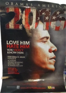 Poster Obama's America 2016 Love Him, Hate Him You Don't Know Him From GERALD R - Picture 1 of 6