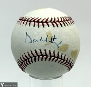 New York Yankees Don Mattingly Signed Sweet Spot Baseball - Stacks of PLAQUES - Picture 1 of 5