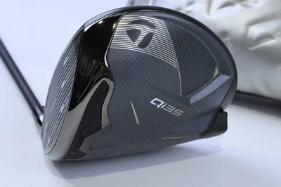 Left Hand Taylormade Qi35 Max Driver / 9 Degree / Stiff Flex Tensei AV Blue 65 - Image 1 of 4