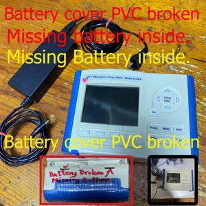 NEWPORT 1918-R Meter&Adaptor-MISSING Batt' PVC broken as in photos, sn:3021, DHL - Picture 1 of 21