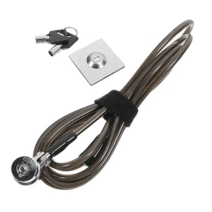Extended Steel Cable Lock Zinc Alloy Laptop for Notebook Computer - Zdjęcie 1 z 12
