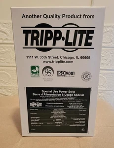 Tripp Lite 4 Outlet 15' Medical-Grade Power Strip Gray (PS-415-HG) - Afbeelding 1 van 2