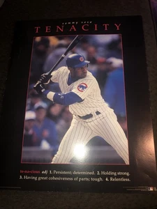 SAMMY SOSA 1999 Poster 19” x 15” TENACITY Chicago Cubs - Bild 1 von 3