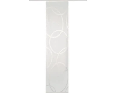 Schiebegardine Pinalo wollweiß transparent 60x225 cm - Bild 1 von 4