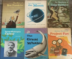 Lot Of 6: Vtg Trade Scholastic Paperback Book Services Editions Set; ACCEPTABLE! - Picture 1 of 3