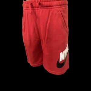 Nike Shorts~ Youth Size XL~ Red Gym Athletic Running Drawstring & Pockets - Picture 1 of 5