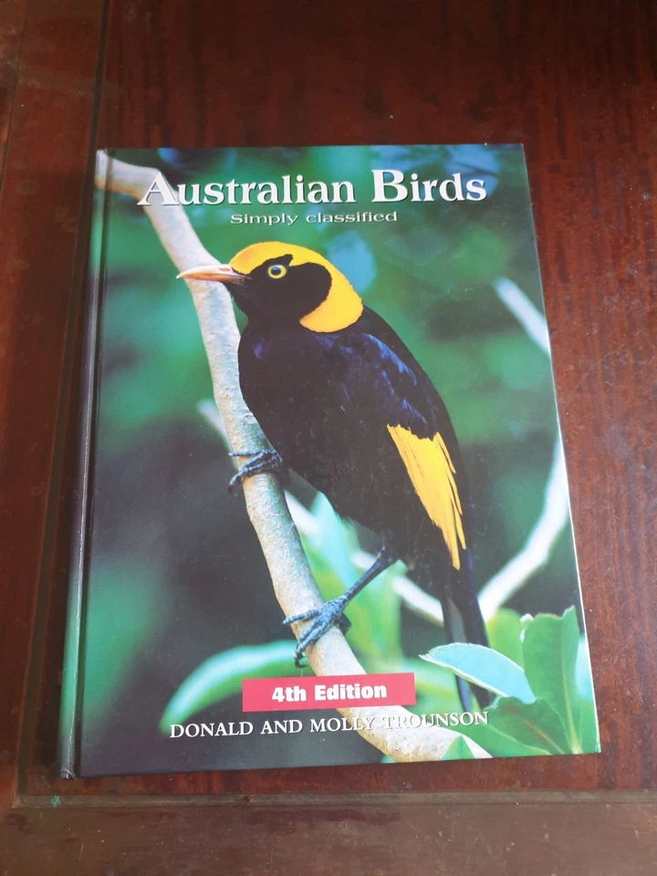 🦜Australian Birds Simply Classified 4th Edition David & Molly Trounson HC Nice - image 1 of 4
