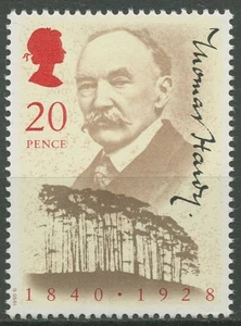 Reino Unido 1990 Thomas Hardy escritor pinos 1274 nuevo - Imagen 1 de 1