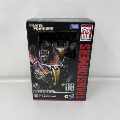 Transformers Studio Series Starscream 06 War for Cybertron Deluxe Figure New - Image 1 of 4