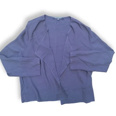 French Connection Ladies Navy Sleeve Bolero Shrug Cardigan UK Size 12 - Image 1 of 3