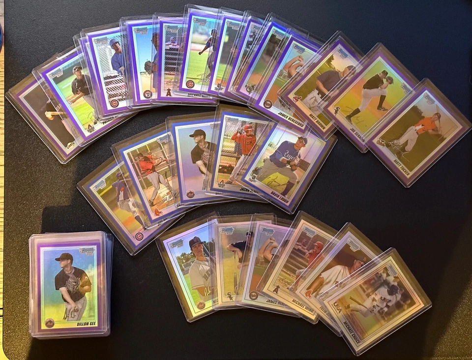 2010 Bowman Chrome Refractor Single Card Pick List / Complete Your Set - Image 1 of 1