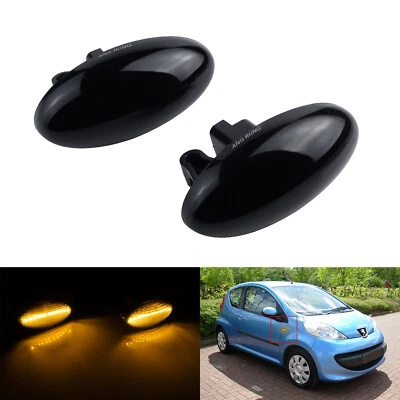 2x LED Side Indicator Marker Repeater Light For Peugeot Expert Traveller Rifter - Image 1 of 4