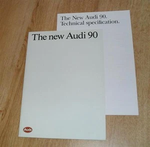 Audi 90 Prospekt 90 2.2E 90 quattro 1988 - Bild 1 von 1