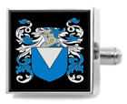 Family Crest Name Cufflinks (Pick Surname From List) Norres-Perry