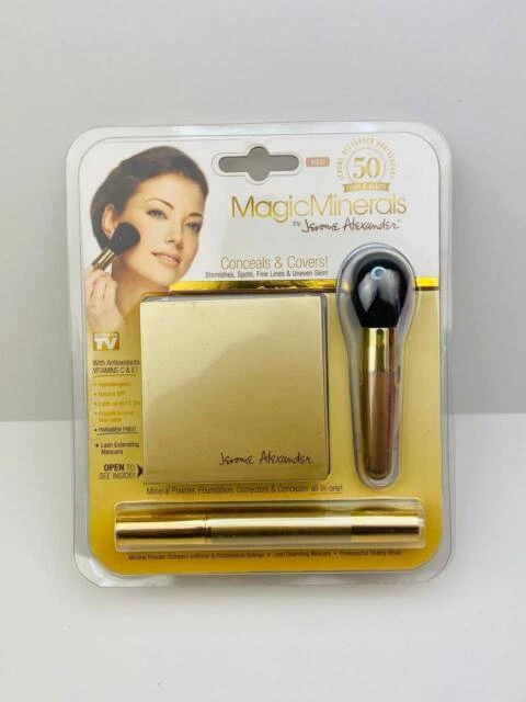 Jerome Alexander 50th Anniversary Magic Minerals Medium Makeup Kit- 3 pcs